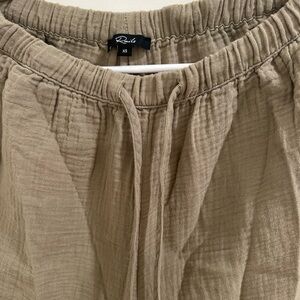 Rails Beige Drawstring Pants